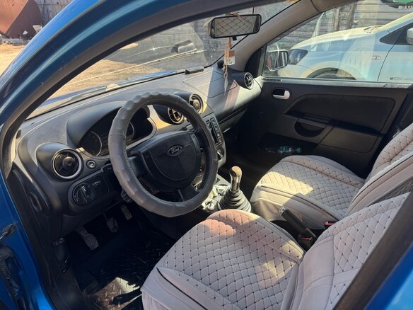 2005 Ford Fiesta Mk5, синий, 650000 рублей - вид 7
