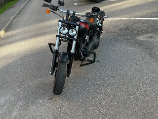 2016 Harley-Davidson Fat Bob, чёрный, 920000 рублей, вид 1