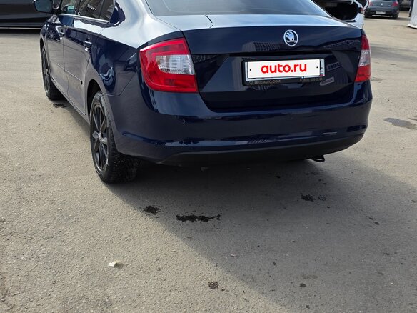 2016 Skoda Rapid I, синий, 750000 рублей - вид 6