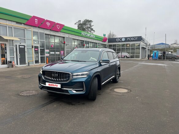 2023 Geely Monjaro I, синий