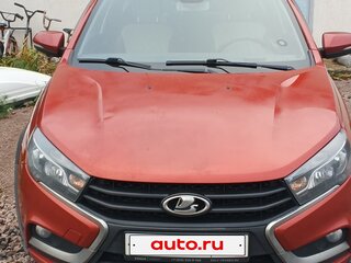 2017 Lada (ВАЗ) Vesta I, красный, 703000 рублей, вид 1