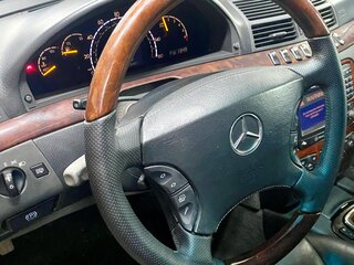 1999 Mercedes-Benz S-Класс 320 IV (W220), чёрный, 495000 рублей, вид 5