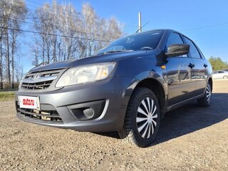2017 Lada (ВАЗ) Granta I, серебристый, 435000 рублей, вид 1
