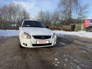 2009 Lada (ВАЗ) Priora I, белый, 499000 рублей, вид 1