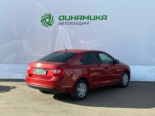 2014 Skoda Rapid I, красный, 675000 рублей, вид 5