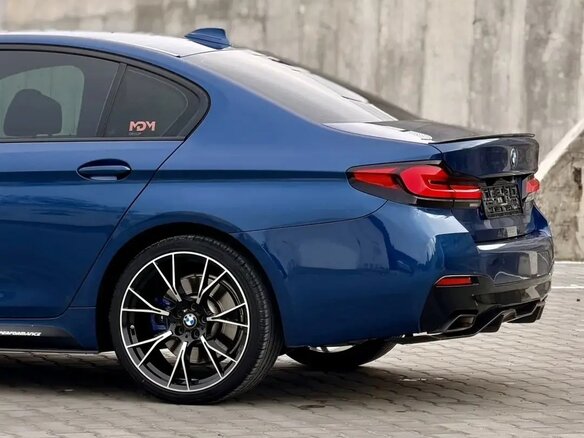 2020 BMW 5 серии 530d xDrive VII (G30/G31/G38) Рестайлинг, синий, 5000000 рублей - вид 26