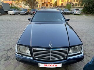 1996 Mercedes-Benz S-Класс 320 III (W140) Рестайлинг, синий, 360000 рублей, вид 1