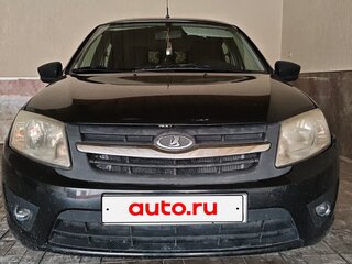 2015 Lada (ВАЗ) Granta I, чёрный, 490000 рублей, вид 2