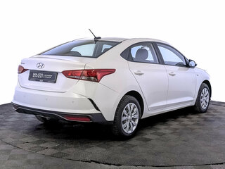2021 Hyundai Solaris II Рестайлинг, белый, 1220000 рублей, вид 5