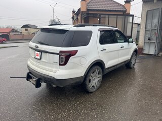 2013 Ford Explorer Sport V, белый, 1730000 рублей, вид 5