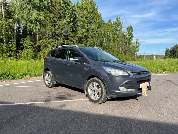 2014 Ford Kuga II, серый, 1300000 рублей - вид 1