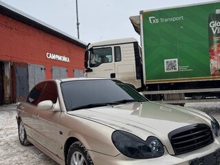 2005 Hyundai Sonata ТагАЗ IV (EF) Рестайлинг, бежевый, 550000 рублей, вид 4