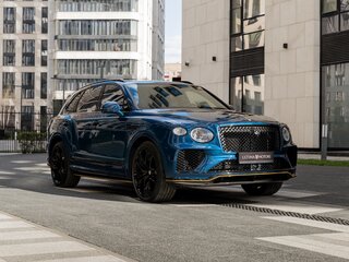2026 Bentley Bentayga Speed I Рестайлинг, синий, 45000000 рублей, вид 3