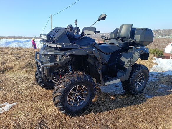 2020 Stels ATV-850 Guepard Trophy, чёрный, 760000 рублей - вид 9