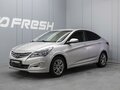 2016 Hyundai Solaris I Рестайлинг, серебристый