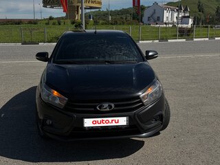2020 Lada (ВАЗ) Vesta I, чёрный, 900000 рублей, вид 3