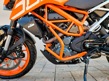 2020 KTM 390 Duke, оранжевый, 400000 рублей, вид 4