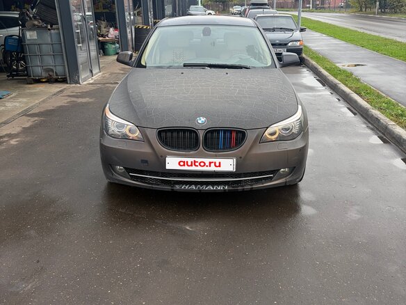 2009 BMW 5 серии 525xi V (E60/E61) Рестайлинг, коричневый, 1500000 рублей