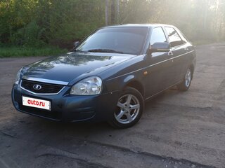 2015 Lada (ВАЗ) Priora I Рестайлинг, серый, 400000 рублей, вид 2