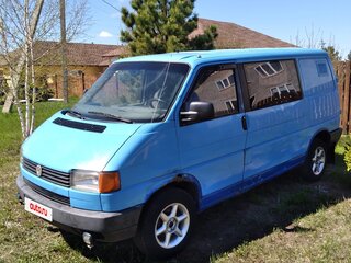 1991 Volkswagen Transporter T4, голубой, 350000 рублей, вид 2