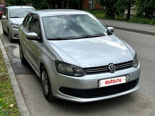 2012 Volkswagen Polo V, серебристый, 479000 рублей, вид 3