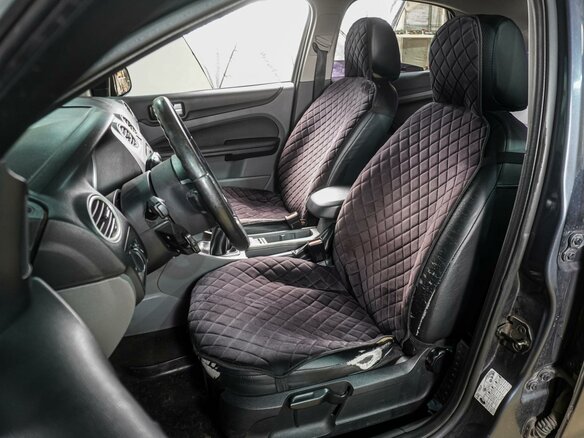 2008 Ford Focus II Рестайлинг, серый, 474000 рублей - вид 9