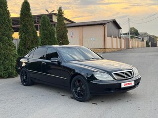 2001 Mercedes-Benz S-Класс 430 Long IV (W220), чёрный, 1250000 рублей, вид 3