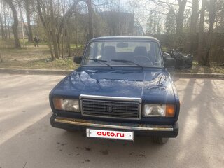 2009 Lada (ВАЗ) 2107, синий, 180000 рублей, вид 1