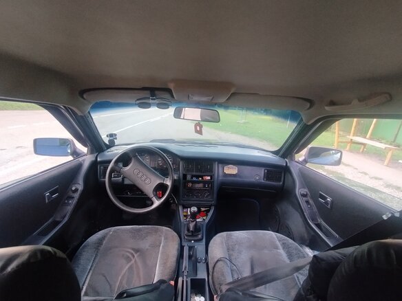 1988 Audi 80 IV (B3), синий - вид 5