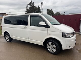 2013 Volkswagen Caravelle T5 Рестайлинг, белый, 1700000 рублей, вид 4