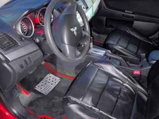 2007 Mitsubishi Lancer X, красный, 480000 рублей, вид 3