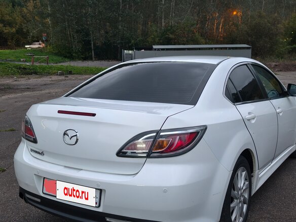 2011 Mazda 6 II (GH) Рестайлинг, белый, 950000 рублей - вид 7