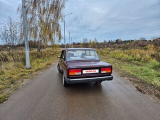 2008 Lada (ВАЗ) 2107, пурпурный, 325000 рублей, вид 4
