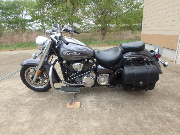 2008 Yamaha XV 1700 Road Star, серый, 740000 рублей