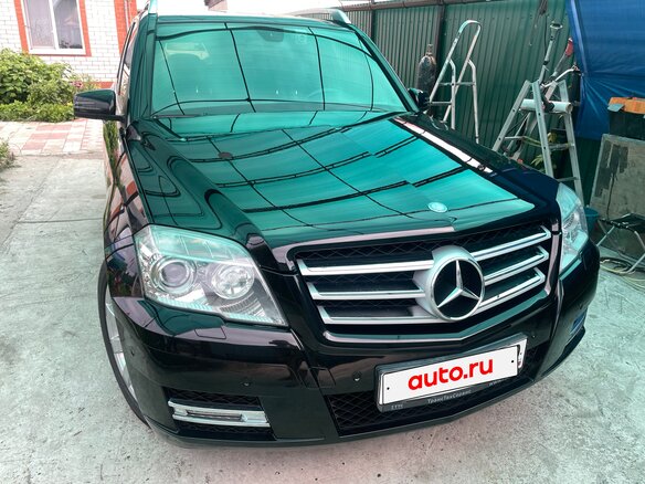 2012 Mercedes-Benz GLK-Класс 300 I (X204), чёрный, 1750000 рублей - вид 1