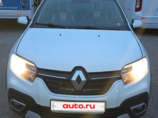 2019 Renault Logan Stepway II Рестайлинг, белый, 820000 рублей, вид 1