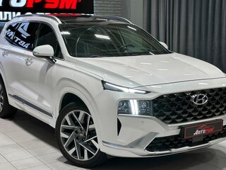 2021 Hyundai Santa Fe IV Рестайлинг, белый, 3360000 рублей, вид 5