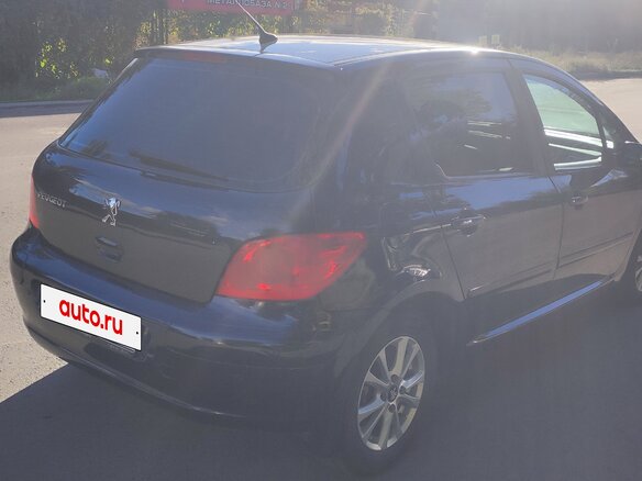 2007 Peugeot 307 I Рестайлинг, синий, 600000 рублей - вид 3