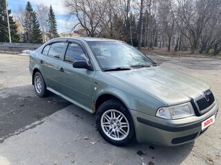 2003 Skoda Octavia I (A4) Рестайлинг, зелёный, 350000 рублей, вид 5