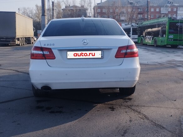 2012 Mercedes-Benz E-Класс 200 7G-Tronic IV (W212, S212, C207), белый, 1650000 рублей - вид 5