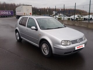 1999 Volkswagen Golf IV, серебристый, 350000 рублей, вид 2