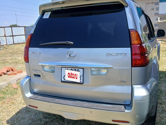2004 Lexus GX 470 I, серый, 2300000 рублей - вид 9