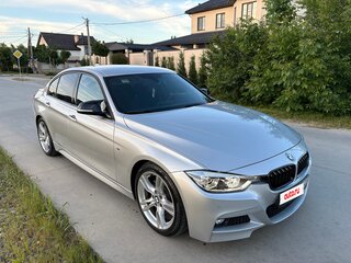 2017 BMW 3 серии 320i xDrive VI (F3x) Рестайлинг, серебристый, 3095000 рублей, вид 4