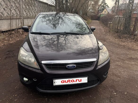 2008 Ford Focus II Рестайлинг, фиолетовый, 400000 рублей - вид 1