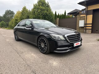2018 Mercedes-Benz S-Класс 350 d Long VI (W222, C217) Рестайлинг, чёрный, 5600000 рублей, вид 5