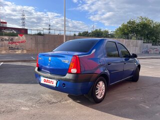 2006 Renault Logan I, синий, 260000 рублей, вид 4