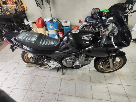 1998 Yamaha XJ600, чёрный, 280000 рублей, вид 3