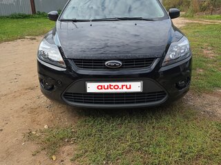 2008 Ford Focus II Рестайлинг, чёрный, 540000 рублей, вид 2