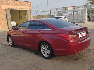 2012 Hyundai Sonata VI (YF), пурпурный, 1150000 рублей, вид 3