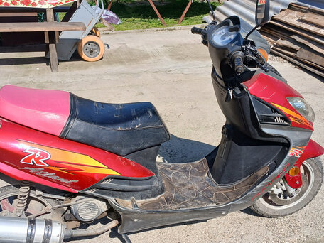 2009 Atlant 50cc, красный, 45000 рублей, вид 1